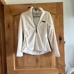 Columbia women’s fuzzy quarter zip